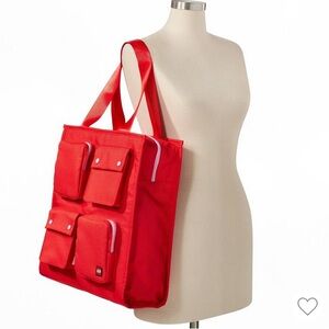 LEGO x Target Red Utility Tote Bag NWT